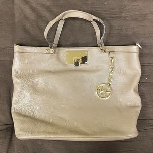 Michael Kors Tan Leather Tote